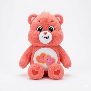 Care Bears 22084 14 Inch Medium Plush Love-A-Lot Bear, Collectable Cute Plush